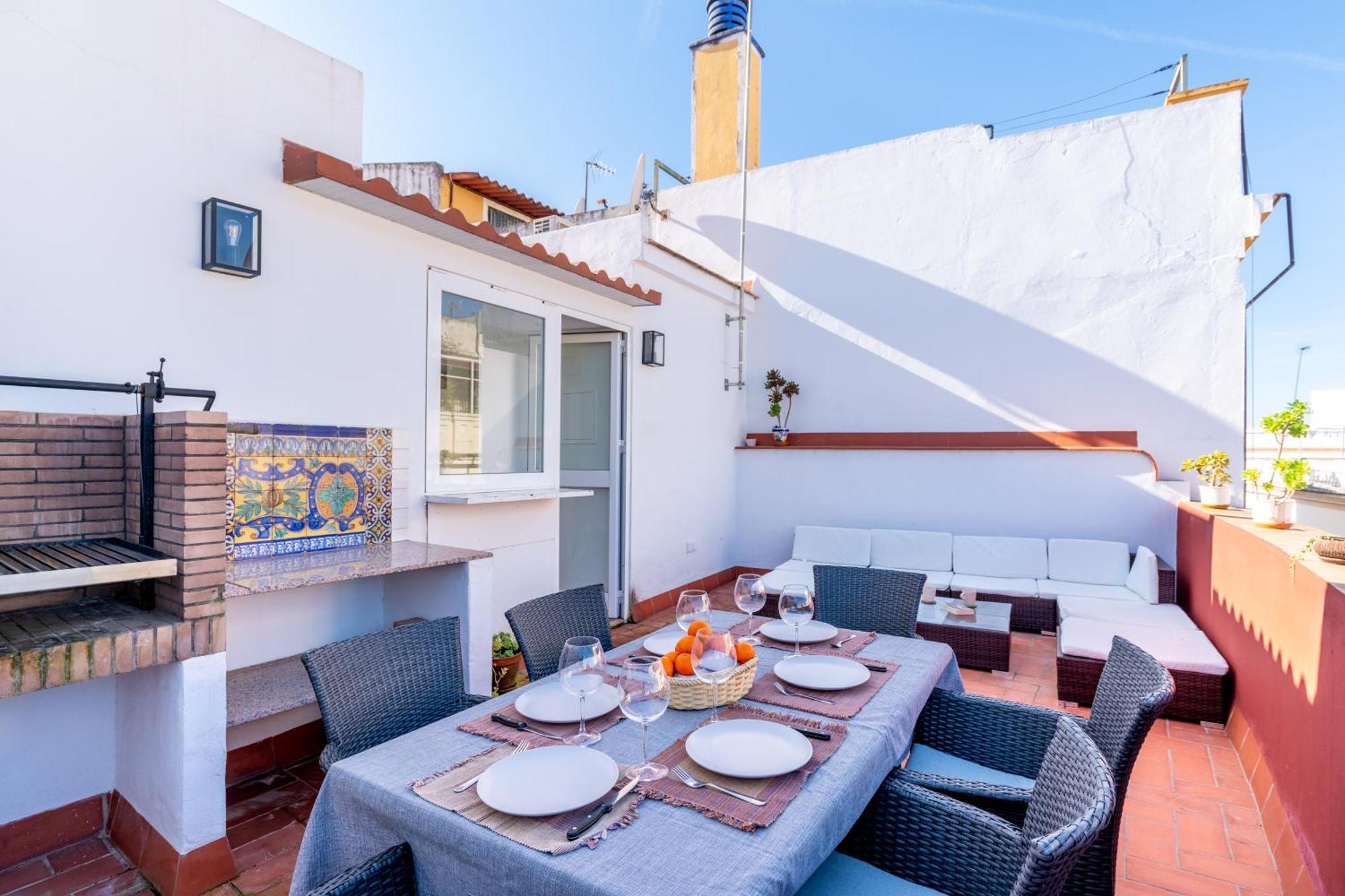 Holi-Rent Penthouse Penuelas Sevilha Exterior foto