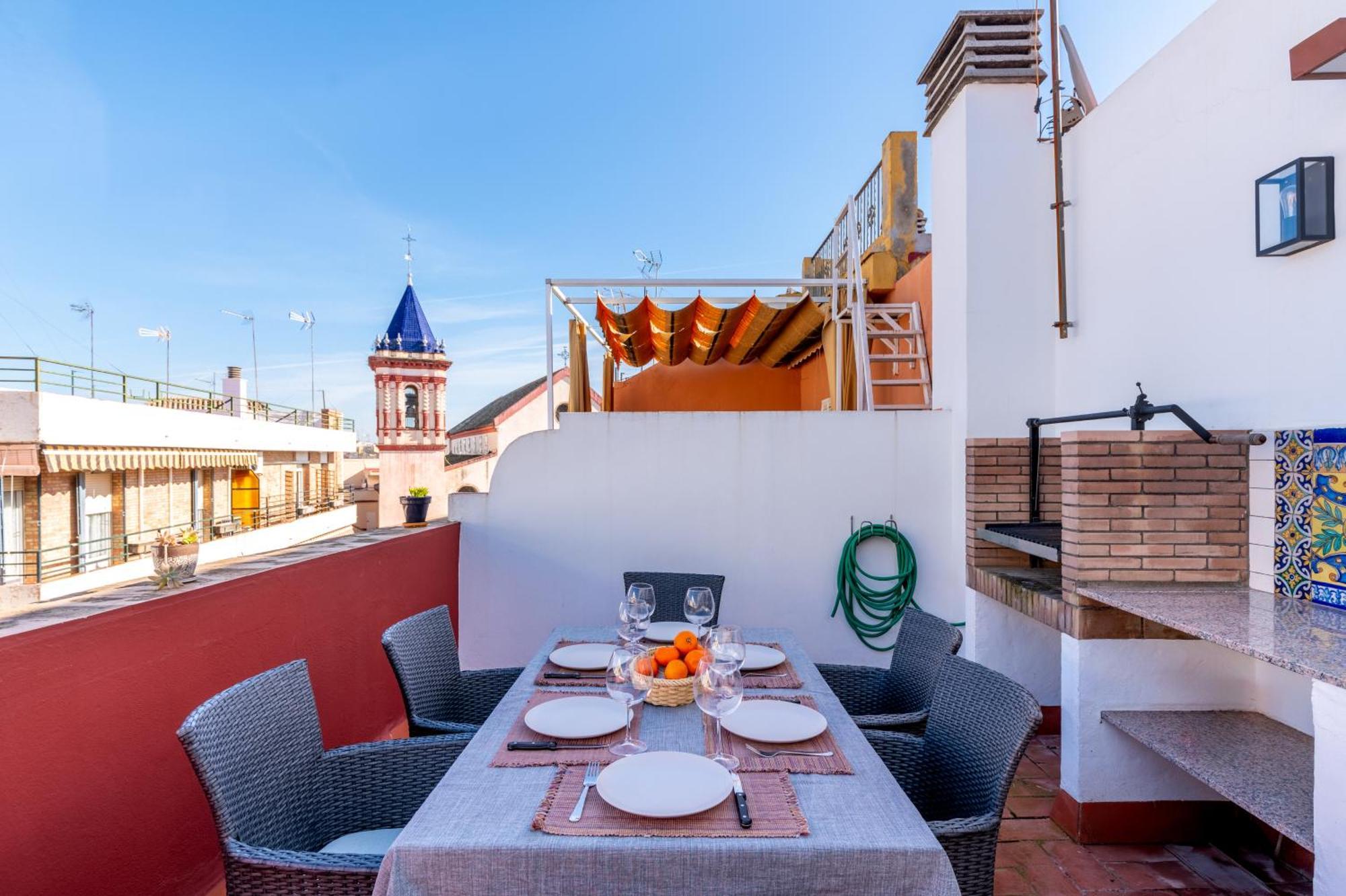 Holi-Rent Penthouse Penuelas Sevilha Exterior foto