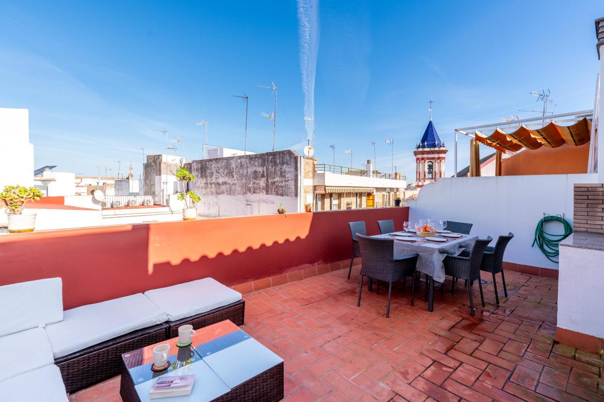 Holi-Rent Penthouse Penuelas Sevilha Exterior foto