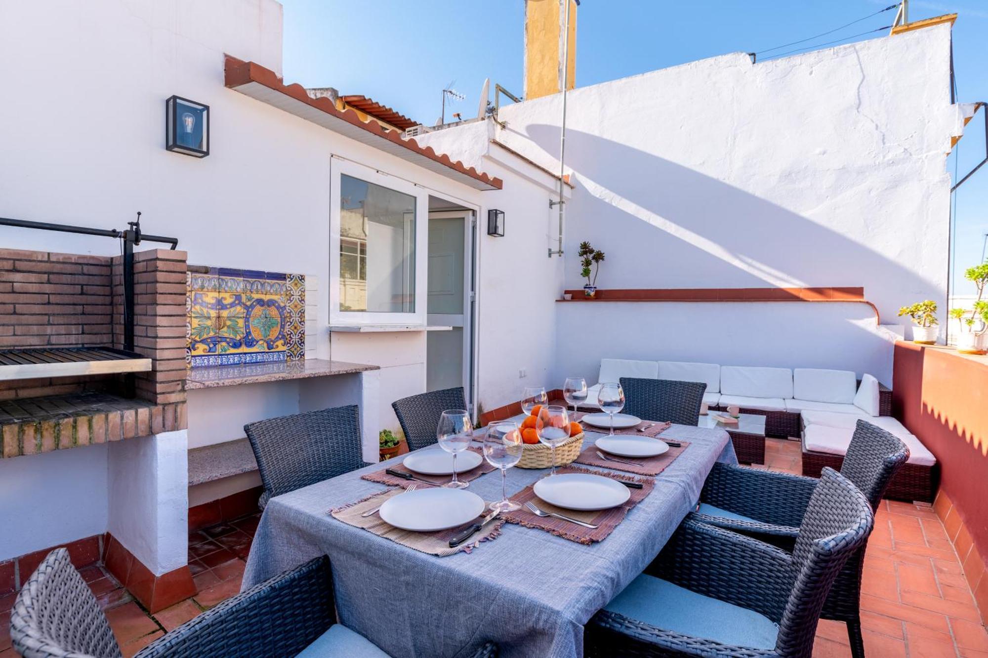 Holi-Rent Penthouse Penuelas Sevilha Exterior foto